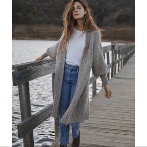 Christy Dawn Frankie Cardigan Grey Knit